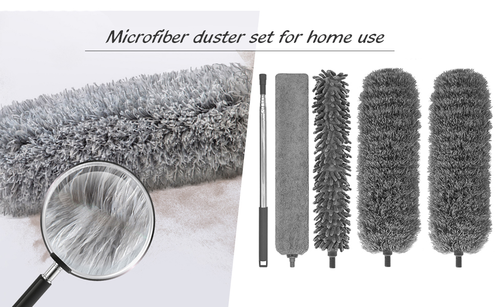 Extendable Duster 5 pcs Dusters with Extension Pole 100