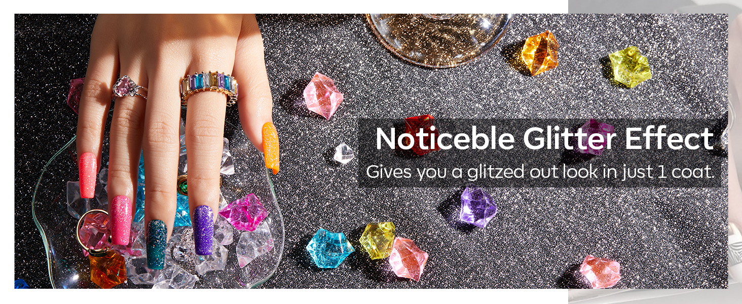 glitter gel