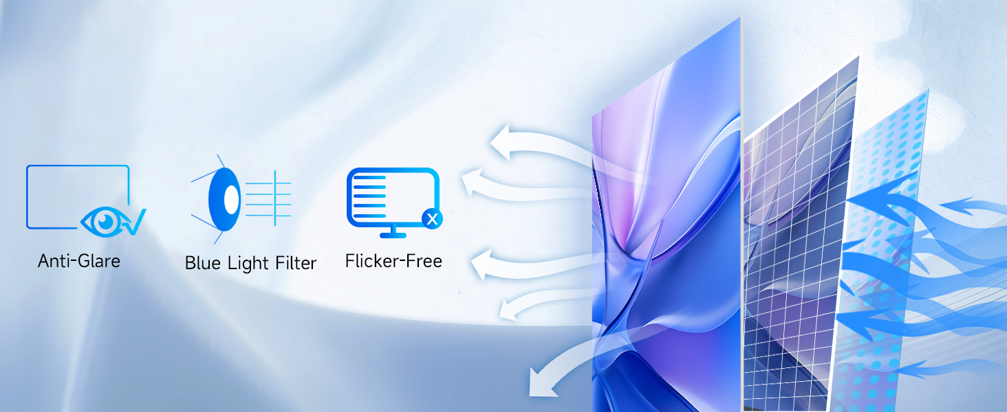 eye care desktop monitor