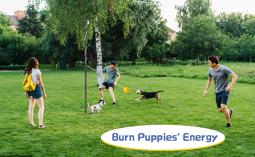 Tetherball Set with Base Heavy Duty Tetherball Set Ball and Rope and Pole 9FT