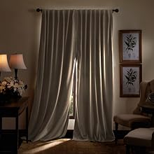 Martha Stewart curtains blackout lined room darkening elegant sheers velvet panels window 