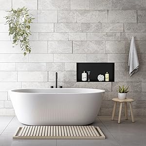 LuxeBath wandnis roestvrij staal doucheplank inbouwplank doucheplank enkele plank opslag badkamer