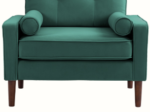 Accent chairs with high density foam cushions are comfy, supportive for many years of enjoyment.