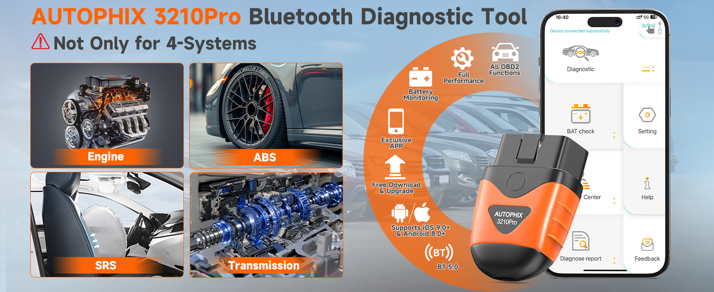  3210 Pro OBD2 Scanner