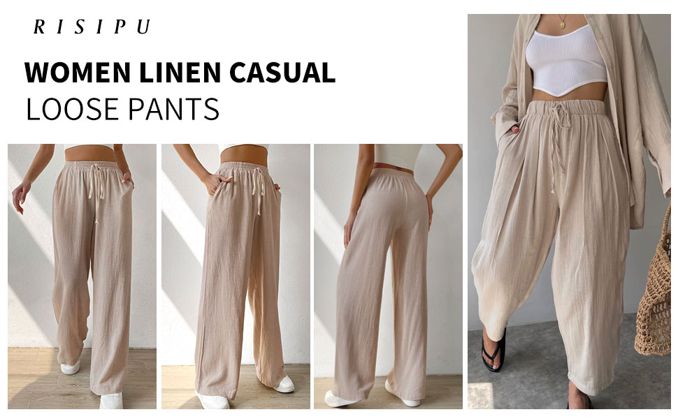Women Linen Trousers