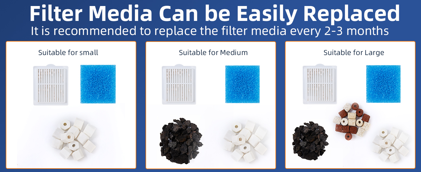 fish tank back filter