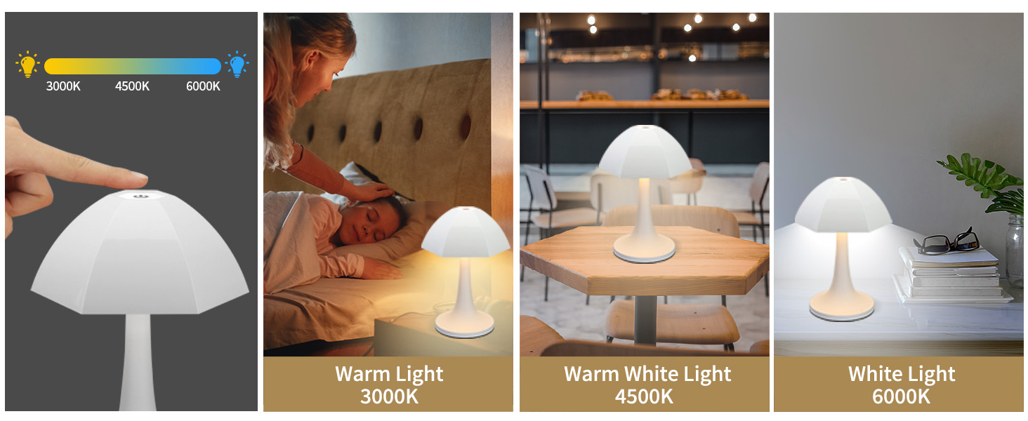 table lamp dimmable and 3CCT