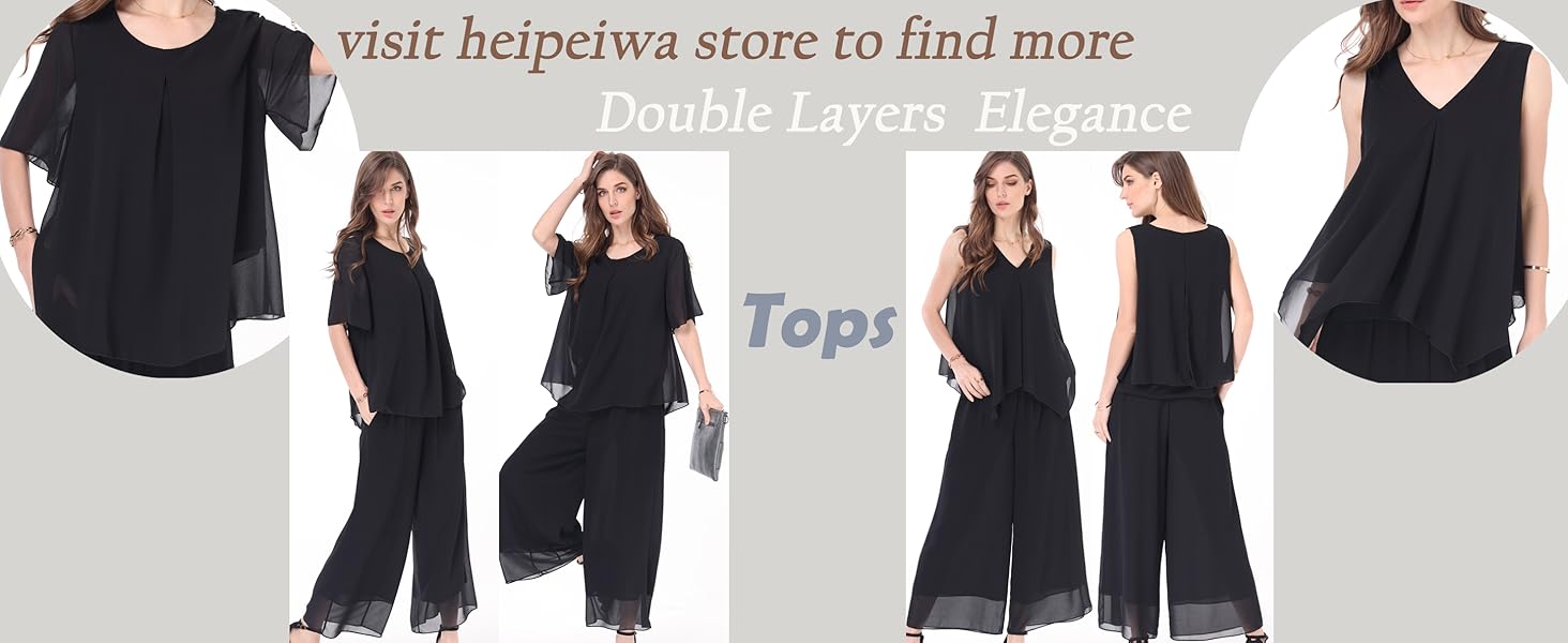 chiffon tops