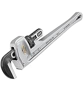 RIDGID 31100 Model 818 Aluminum Straight Pipe Wrench, 18-inch Plumbing Wrench