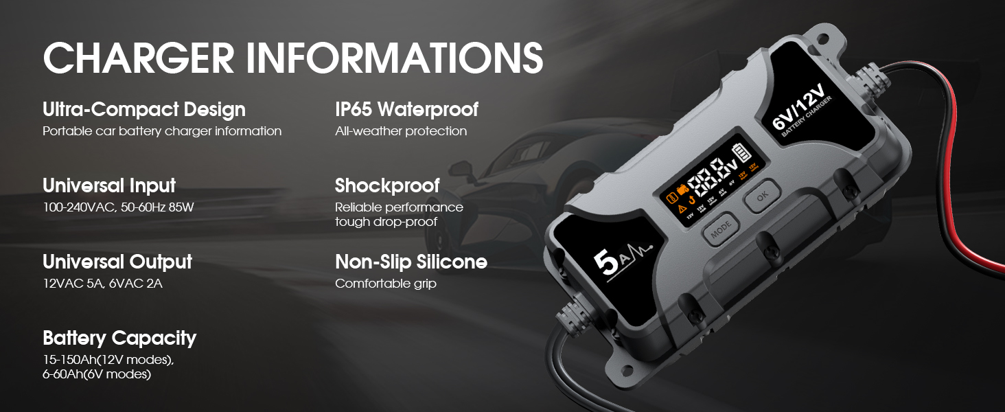 car battery trickle charger