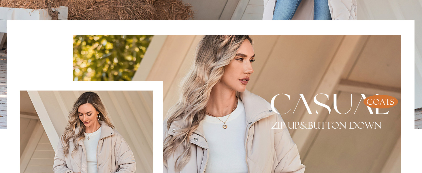 lightweight puffy coats