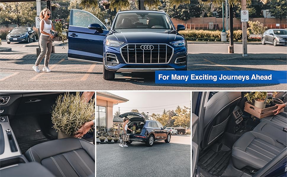 TuxMat Custom Floor Mats for Kia Stinger AWD 20182022 Models Max