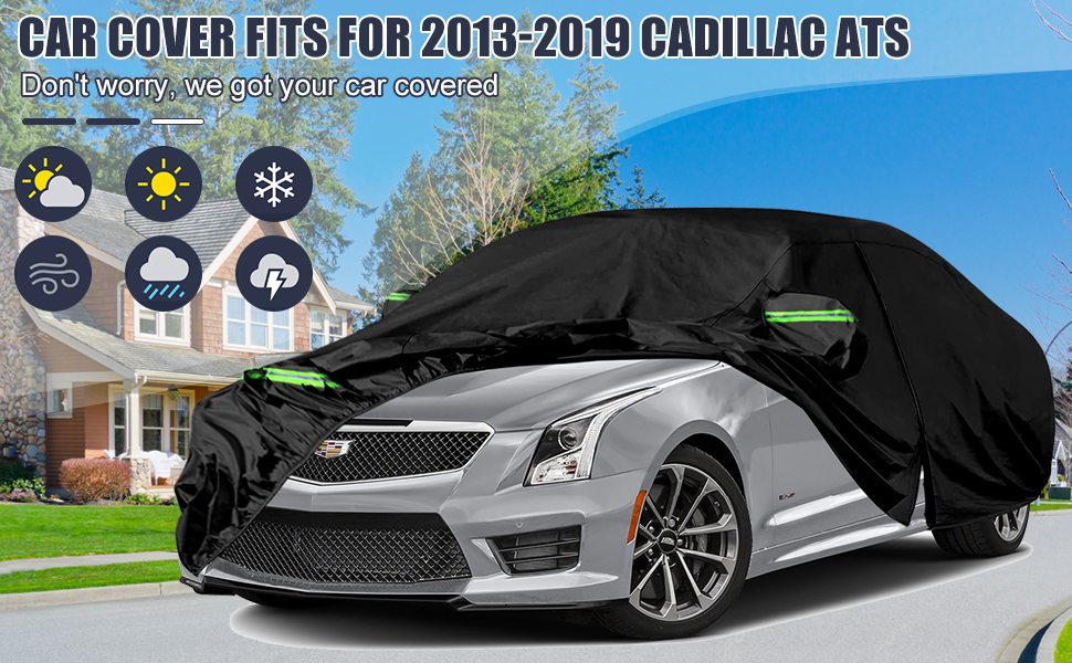 Waterproof Car Cover Replace for Cadillac ATS/ATSV 2013