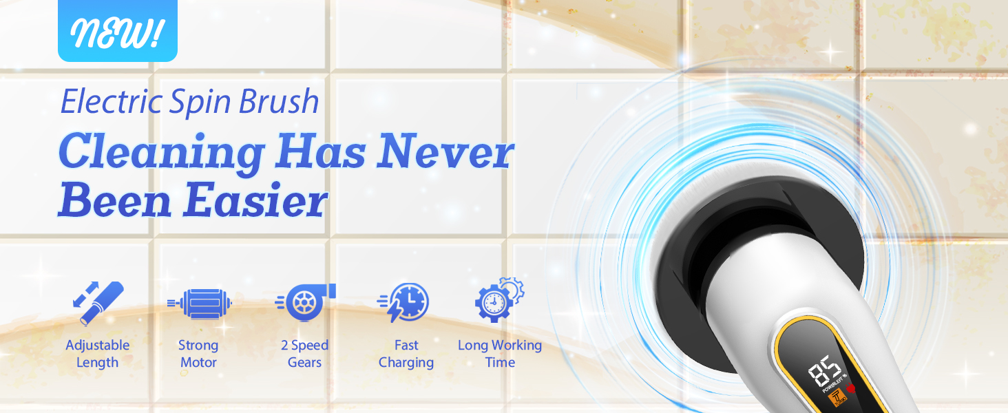 electric spin scrubber intro