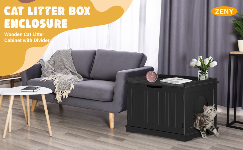 Cat Litter Box Enclosure