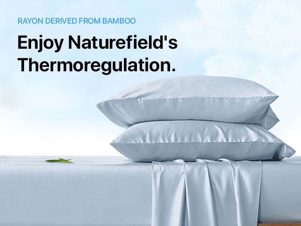 Amazon.com: NATUREFIELD Bed Sheets Set Queen Size (4pc), 100