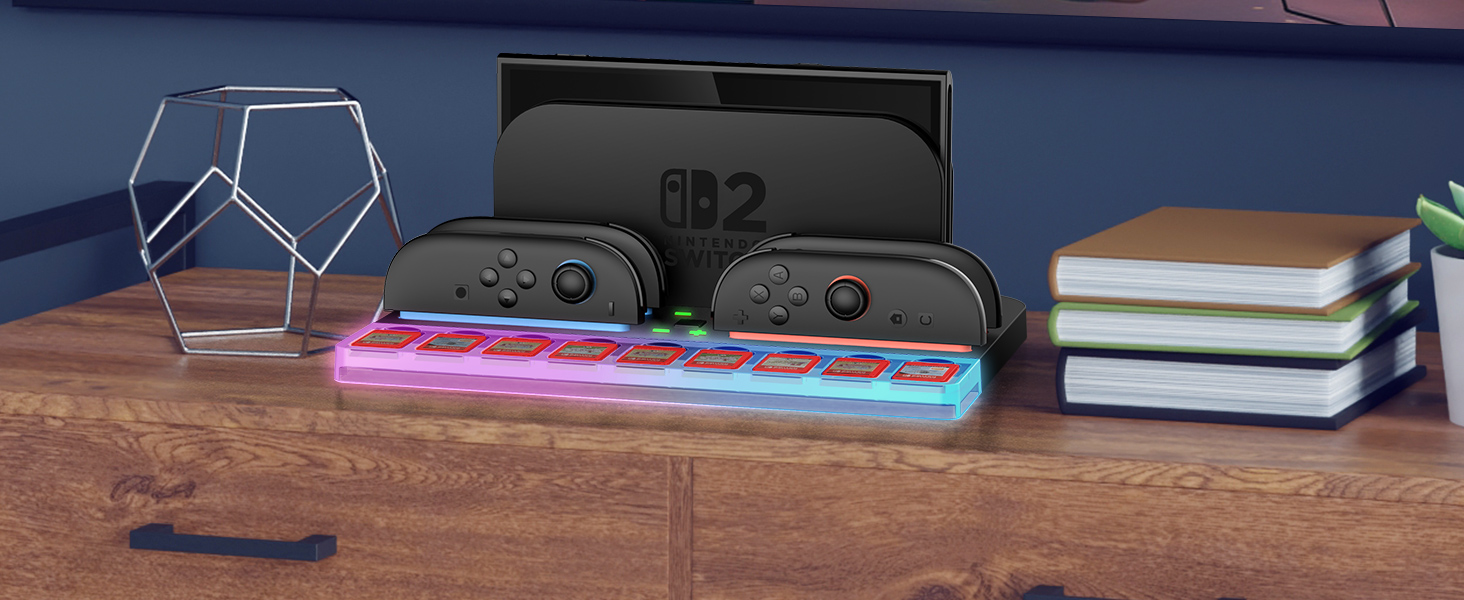 Charging Dock Storage Base for Nintendo Switch 2 JoyCon