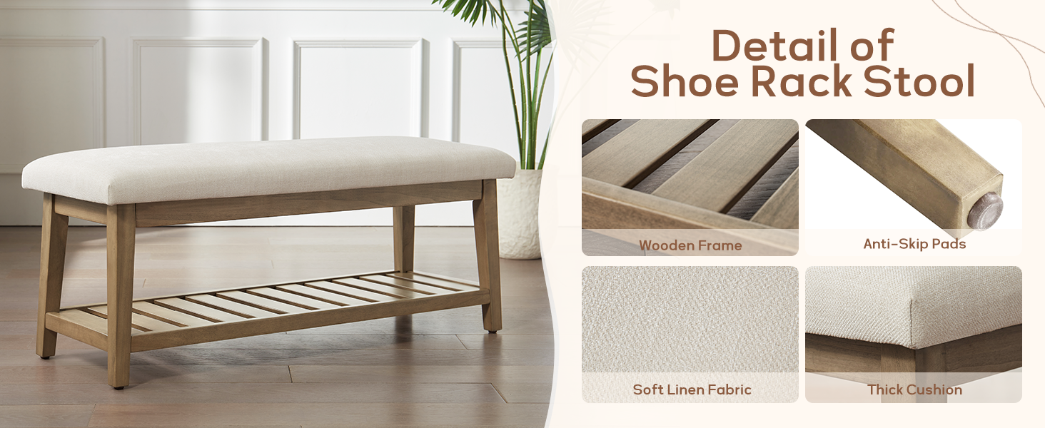 shoe bench entryway