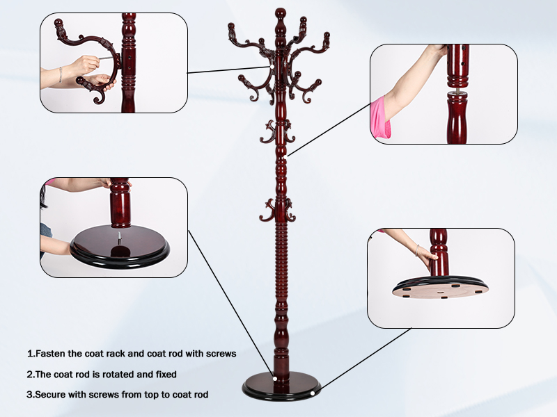 coat racks free standing metal