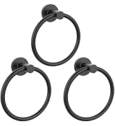 Towel Ring 2Pack, SUS304 Stainless Steel Hand Towel Holder for Bathroom Kitchen, Modern Style Tow...