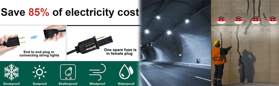 outdoor string lights