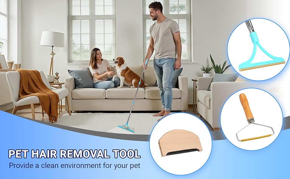 dog hair carpet brush