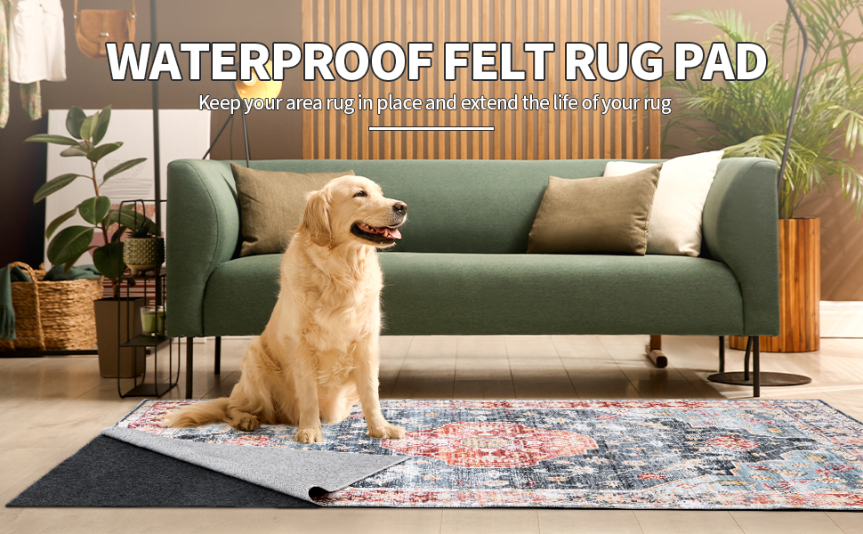 HOMBYS 100% Waterproof Non-Slip Rug Pad 8x10 for Oversized Area Rug
| Non Skid Carpet Pads for All Floors and Finish 3bf701fb 458f 40c1 B2f3 3b2818ad03db. CR0,0,970,600 PT0 SX970 V1