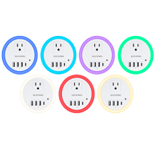 rgb 7color night light