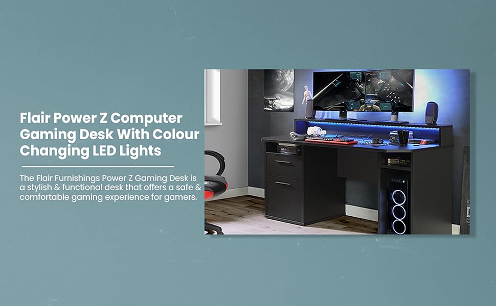 gaming desk with led lights game desk desk gaming desino gaming desk corner desk for small space