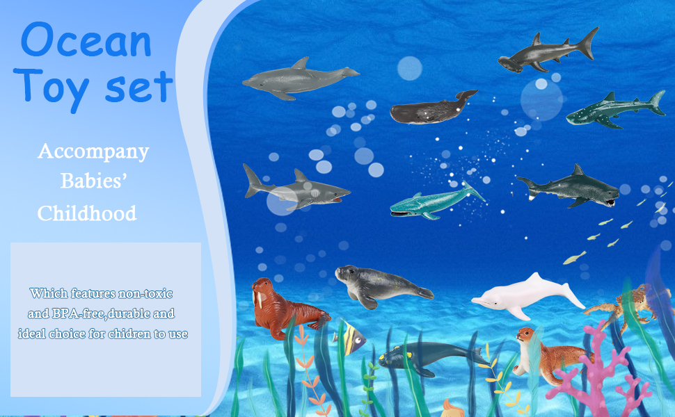 ocean animal set