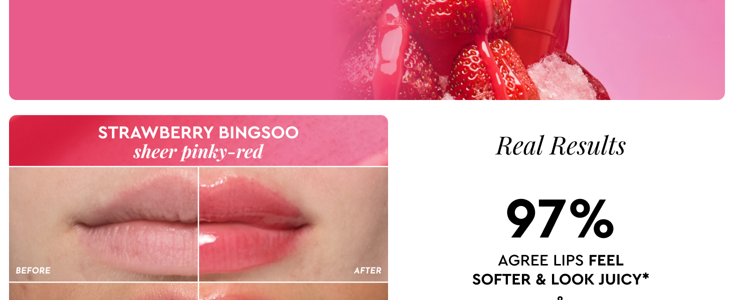 Glow Recipe Glass Balm Lip Treatment with hyaluronic acid microspheres