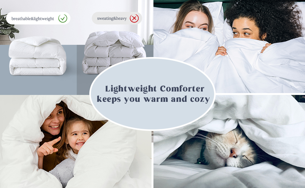 puredown® Feather Down Comforter Full/Queen Size