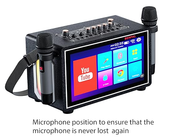 03▢ Free! series CREATION NA0212-1 Bexile ZX-03 Portable Karaoke Machine User Manual