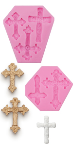 cross chocolate molds