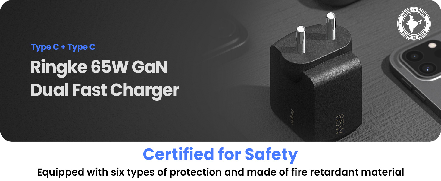 Ringke 65W GaN Dual Fast Charger