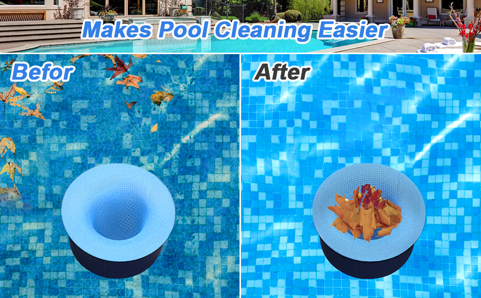 FULOWAY 50 Pack Pool Skimmer Socks, Swimming Pool Filter