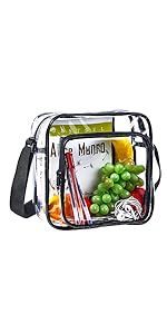 clear shoulder bag