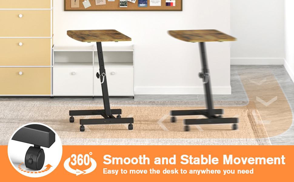 rolling desk