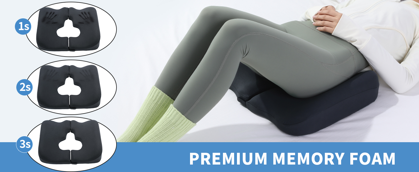 HOMBYS Memory Foam Pressure Relief Cushion for Butt Sore Relief during Sleeping and Sitting (Dark Grey)
| HOMBYS Memory 3c137b85 61cc 4969 Aa4e Ff40f982045f. CR0,0,1464,600 PT0 SX1464 V1