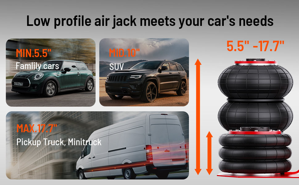 car jack air jack air bag jack lift pneumatic jack