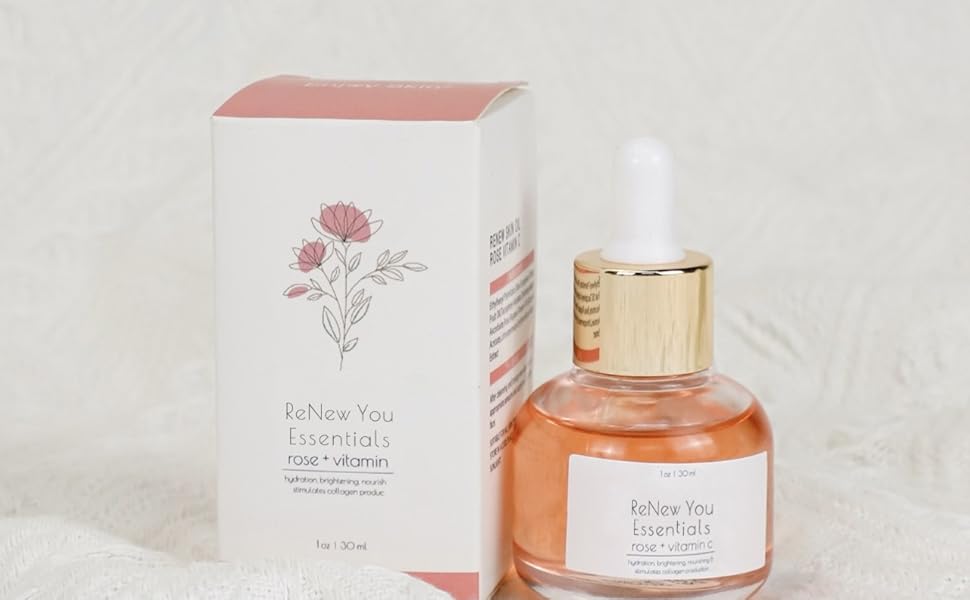Squalane Rose Serum + Vitamin C