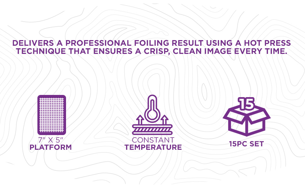 Gemini Foilpress Heat Press Crafting Foiling Machine, White