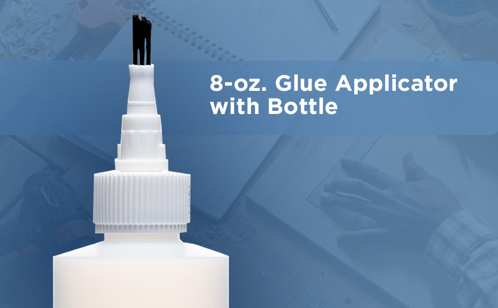 THNK, Glue Brush Applicator with Squeeze Bottle, Works with Adhesives