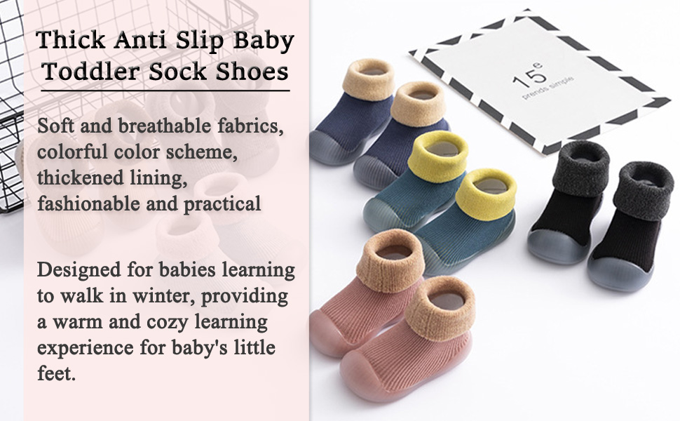 Baby Toddler Winter Warm Sock Shoes