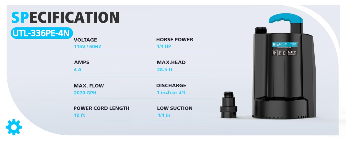 Automatic Submersible Water Pump