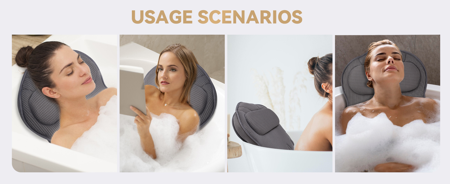 Multi-functional Bath Pillow