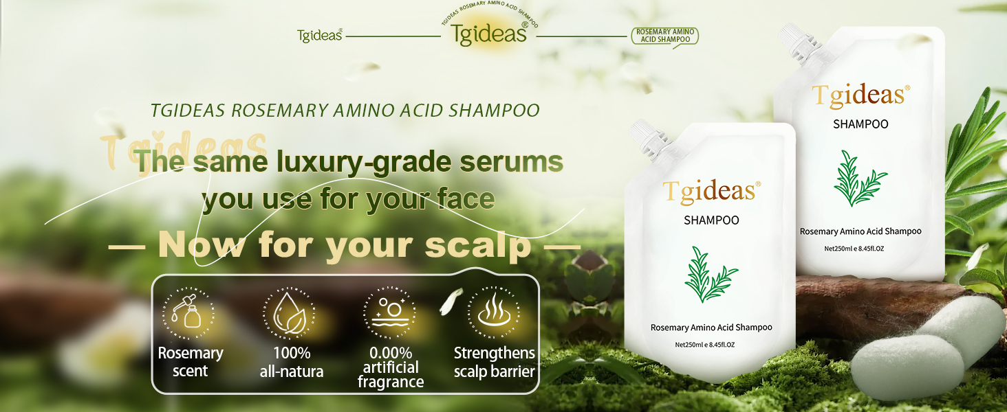 TGIDEAS ROSEMARY AMINO ACID SHAMPOO
