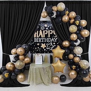 10*10FT backdrop drape curtain