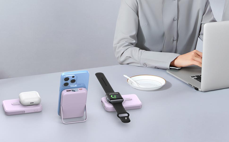 3-in-1 Magnetic Power Bank