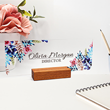 personalized name plate